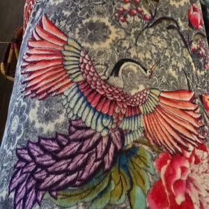 Johnny Was Reversible Cozy quilt full size  Blanket 60 Inches by 70 inches